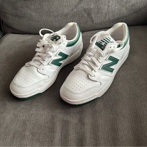 New Balance BB 480 Low NB White Green Men Unisex Casual Lifestyle  M9 W10.5